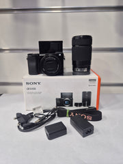 Sony alpha 6100 with E PZ 16-50mm F3.5-5.6 OSS lens & E 55-210mm F4.5-6.3 OSS lens SK299