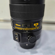 a) Nikon AF-S NIKKOR 70-200mm f/2.8 Lens | Professional Telephoto Zoom Lens for Nikon DSLR Cameras | Fast f/2.8 Aperture for Sports, Wildlife, Portrait & Wedding Photography | SK189