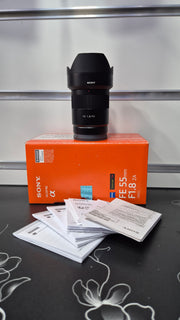 Sony FE 55mm f/1.8 ZA Sonnar T Lens SK282