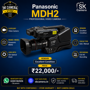 Panasonic HD-MDH2 Professional Shoulder-Mount Video Camera | 21x Optical Zoom | SK443