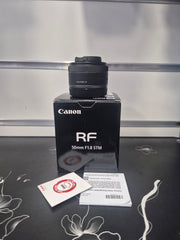 Canon RF 50mm f/1.8 STM Lens Full-Frame Prime Lens for Canon RF-Mount Mirrorless Cameras | Ideal for Portraits, Street Photography, Travel, Low-Light Photography & Everyday Use SK278