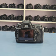 b) Nikon D90 DSLR Camera with 18-105mm VR Lens | 12.3MP | HD Video | Reliable Nikon DX Camera | SK252