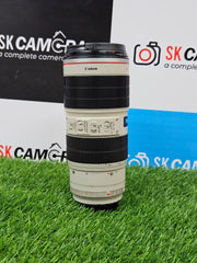 a) Canon EF 70-200mm f/2.8L IS II USM Lens | Professional L-Series Telephoto Zoom | Image Stabilization | Fast f/2.8 Aperture | SK1051