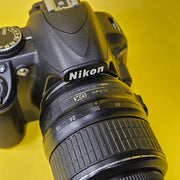 b) Nikon D3100 DSLR Camera with 18-55mm G VR Lens | 14.2MP | Full HD Video | Beginner Friendly DSLR | Budget Photography Camera | Code AB06 📸