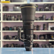 a) Nikon AF-S NIKKOR 600mm f/4E FL ED VR Lens | Super Telephoto Prime | Wildlife & Sports (Nikon F-Mount)