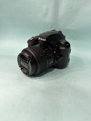 Nikon D3300 DSLR Camera with AF-S DX NIKKOR 18-55mm f/3.5-5.6G II VR Lens | 24.2MP | Full HD | VR Lens | SK385