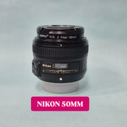 b) Nikon AF-S 50mm f/1.8G Prime Lens | Sharp Portrait King | SK272