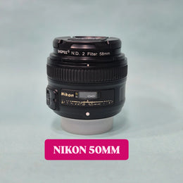b) Nikon AF-S 50mm f/1.8G Prime Lens | Sharp Portrait King | SK272