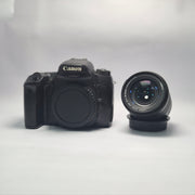 Pre-owned Canon EOS 77D + 18-55mm IS STM lens AS60