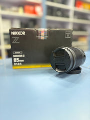 Nikon NIKKOR Z 85mm f/1.8 S Lens | Full-Frame Z-Mount Portrait Prime Lens | SK413