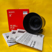 Sony FE 85mm F1.8 Lens | Full-Frame Portrait Prime Lens for Sony E-Mount Cameras, Weddings, Fashion, Street Photography & Cinematic Video | SK252