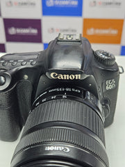 a) Canon EOS 60D DSLR Camera with 18-135mm IS Lens | 18MP APS-C | Full HD Video | Vari-Angle Screen | Semi-Professional DSLR