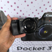 Sony Alpha A6300 with E PZ 16-50mm f/3.5-5.6 OSS Lens | 24.2MP APS-C Mirrorless Camera for Photography, Travel, Vlogging, Content Creation & 4K Video Recording | SK248