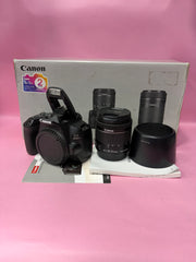Canon EOS 200D Mark II DSLR Camera with Canon EF-S 18-55mm f/4-5.6 IS STM Lens | 24.1MP APS-C | 4K Video | Excellent Condition | SK464