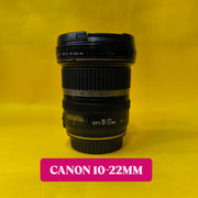 a) Canon EF-S 10-22mm f/3.5-4.5 USM Lens | Ultra Wide-Angle Zoom Lens for Canon APS-C DSLR | Sharp Landscape & Architecture Lens | SK164