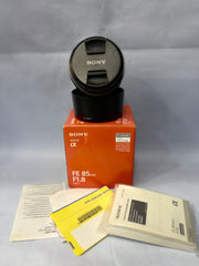 Sony FE 85mm f/1.8 Prime Portrait Lens for Sony E-Mount Full-Frame Mirrorless Cameras | SK411