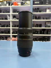 Tamron AF 70-300mm f/4-5.6 Di LD Macro Lens for Canon EF Mount | 1:2 Macro Capability | Full-Frame Telephoto Zoom | Lightweight & Versatile | SK319