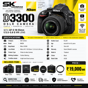 Pre-owned Nikon D3300 + AF-S 18-55mm G VR lens | AS30