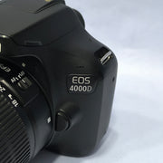 b) Canon EOS 4000D DSLR Camera with 18-55mm Lens | 18MP | Full HD Video | WiFi | SK1031