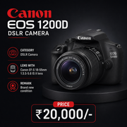 Canon EOS 1200D with EF-S 18-55mm 1:3.5-5.6 IS II lens SK300