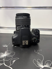 Canon 1300D dslr camera with EF-S 18-55mm 1:3.5-5.6 IS II lens SK344