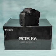 b) Canon EOS R6 Full-Frame Mirrorless Camera Body | 20MP | 4K Video | Dual Pixel AF | Pro Photography | SK1020
