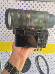 Sony alpha 6400 mirrorless camera with 3.5-5.6/18-135mm OSS lens SK296