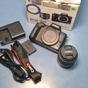 Demo unit Canon EOS M50 + 15-45mm IS STM lens AS18