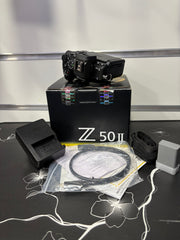 Nikon Z50 II Body | 20.9MP APS-C Mirrorless | EXPEED 7 | 4K 60p Video | AI Subject Detection AF | Vari-Angle Touchscreen SK343