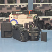 Demo unit Canon EOS M50 + 15-45mm IS STM lens AS18