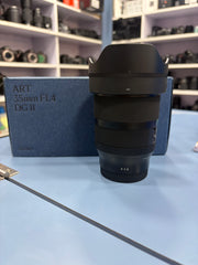 Sigma Art 35mm f/1.4 DG II Art Lens | SK404