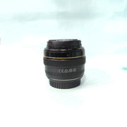 a) Canon EF 50mm f/1.4 USM Lens | Fast Standard Prime Lens for Canon DSLR Cameras | Sharp Portrait & Low-Light Photography | SK151