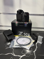 Nikon Z50 II Body | 20.9MP APS-C Mirrorless | EXPEED 7 | 4K 60p Video | AI Subject Detection AF | Vari-Angle Touchscreen SK343