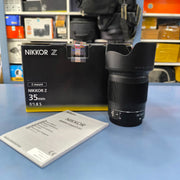 Nikon NIKKOR Z 35mm f/1.8 S Lens Full-Frame Wide-Angle Prime Lens for Nikon Z Mirrorless Cameras SK260