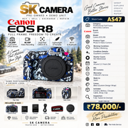 Pre-owned Canon EOS R8 Mirrorless body AS47