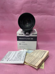 Sigma 56mm F1.4 DC DN Contemporary Lens | APS-C Portrait Prime Lens | Sony E / Fujifilm X / Canon RF / Nikon Z | SK438