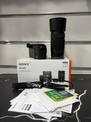 Sony Alpha 6100 Mirrorless Camera with E PZ 16-50mm f/3.5-5.6 OSS II & E 55-210mm f/4.5-6.3 OSS Twin Lens Kit | APS-C 24.2MP | SK408