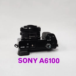 c) Sony A6100 + 16-50mm OSS Lens | Perfect for Vlogging & Photography SK501.