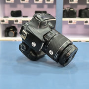 Pre-owned Canon EOS 1100D DSLR Camera + 18-55mm IS II lens AS08