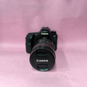 a) Canon EOS 6D Mark II with EF 24-105mm f/4L IS USM Lens | 26.2MP Full-Frame DSLR Camera | Premium L-Series Zoom Kit for Photography & Video | SK150
