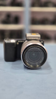 c) Sony NEX-5 with 18-55mm OSS Lens – Compact Mirrorless Camera