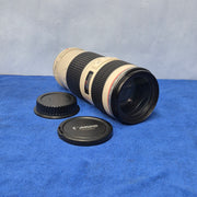 c) Canon 70-200mm f/4L USM EF Mount Lens – Sharp & Lightweight