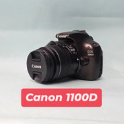 a) Canon EOS 1100D DSLR Camera with 18-55mm IS II Lens | 12.2MP APS-C | Beginner Friendly Camera | Lightweight DSLR | (Code AB01)