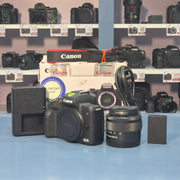 Demo unit Canon EOS M50 + 15-45mm IS STM lens AS18