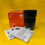 Sony FE 85mm F1.8 Lens | Full-Frame Portrait Prime Lens for Sony E-Mount Cameras, Weddings, Fashion, Street Photography & Cinematic Video | SK252