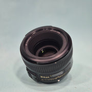 b) Nikon AF-S 50mm f/1.8G Prime Lens | Sharp Portrait King | SK272