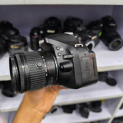 Nikon D5200 with 18-55mm f/3.5-5.6G VR Lens | 24.1MP DSLR Camera Kit for Photography, HD Video Recording & Everyday Shooting | SK205