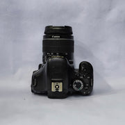 a) Canon EOS 600D DSLR Camera with 18-55mm Lens | 18MP | Vari-Angle Display | Perfect for Beginners & Creators SK1038