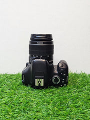 a) Canon EOS 550D DSLR with 18-55mm IS II Lens | 18MP APS-C | Full HD Video | Beginner Camera