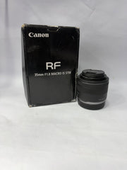Canon RF 35mm f/1.8 Macro IS STM Lens – SK348
